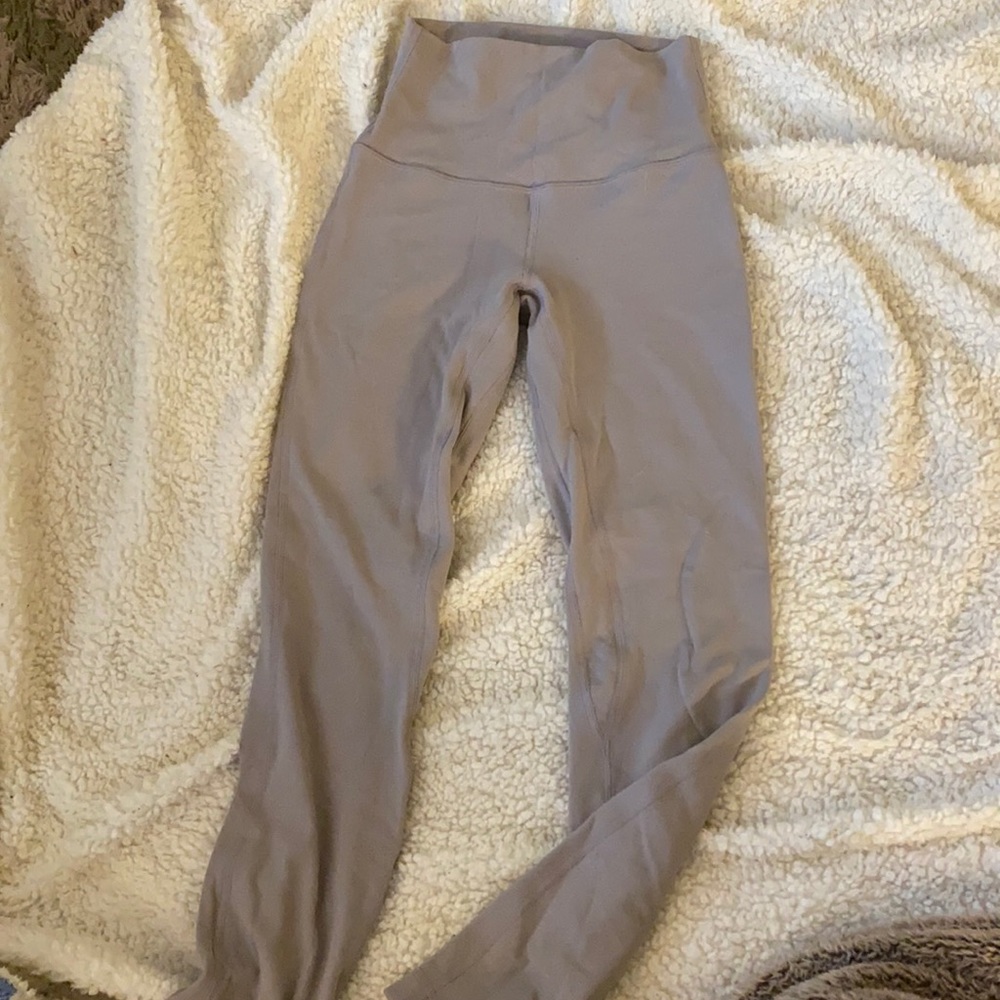 Lululemon grey, double lined leggings
